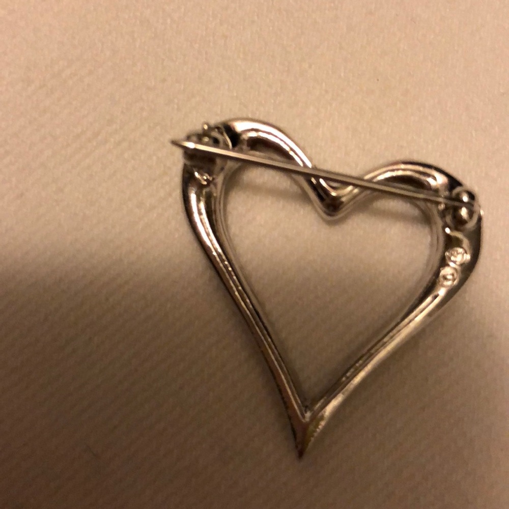 Heart brooch - Picture 2 of 4